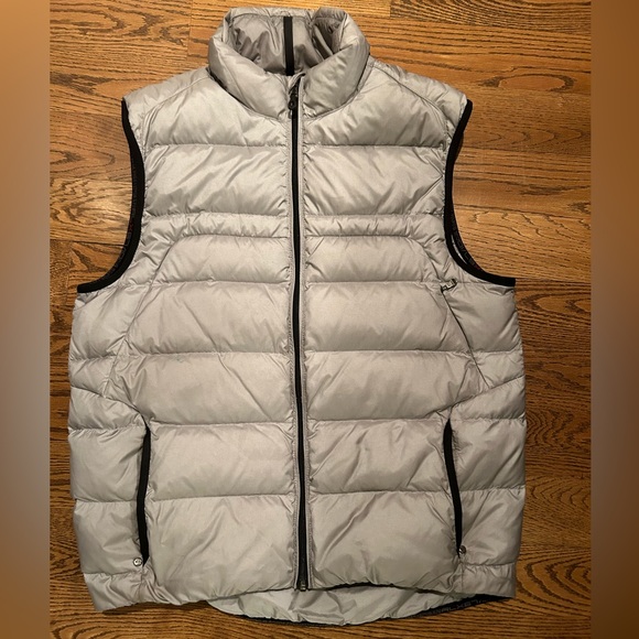 RLX Ralph Lauren Jackets & Coats Mens Polo Ralph Lauren Rlx Puffy Light Grey Vest Size L